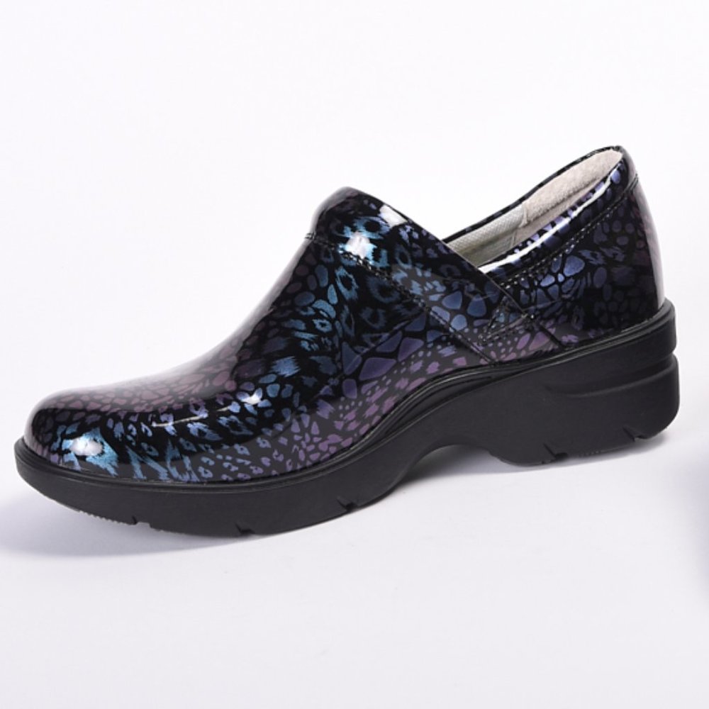 Align, Indya, Surgical Plastic, Holographic Leapord Print, Size 9